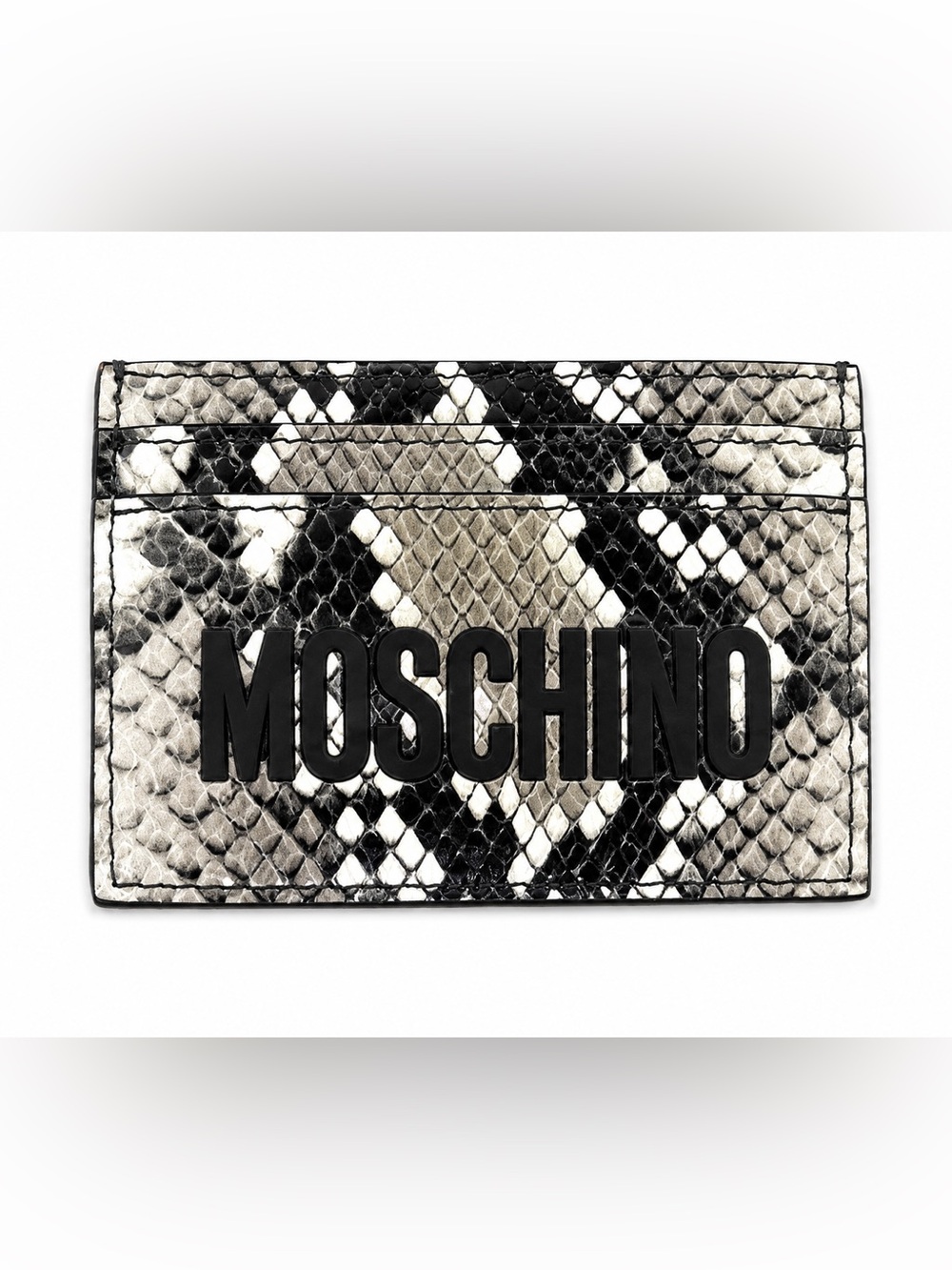 Moschino SNAKE SKIN Card Holder